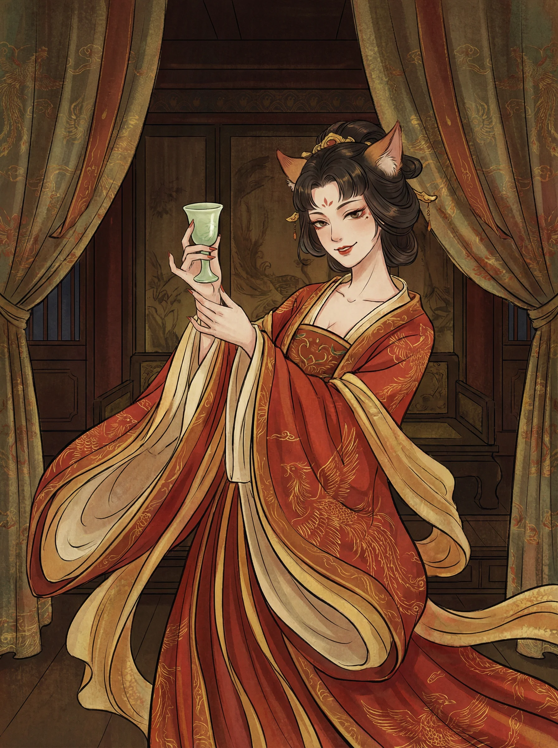 妲己 - 男男车车好快的车车动漫长图 封神榜截教动漫角色